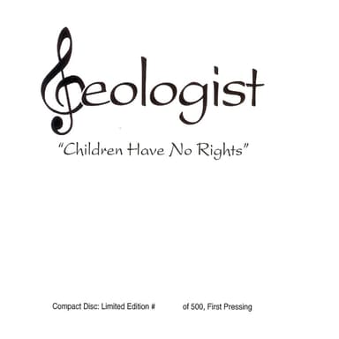 Children Have No Rights - Limited Edition Numbered Physical CD-Purchase by Mail+Shipping