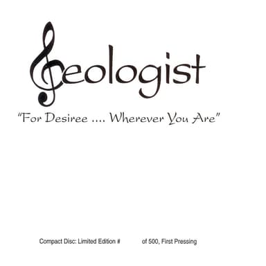 For Desiree...Wherever You Are - Limited Edition Numbered Physical CD-Purchase by Mail+Shippoing